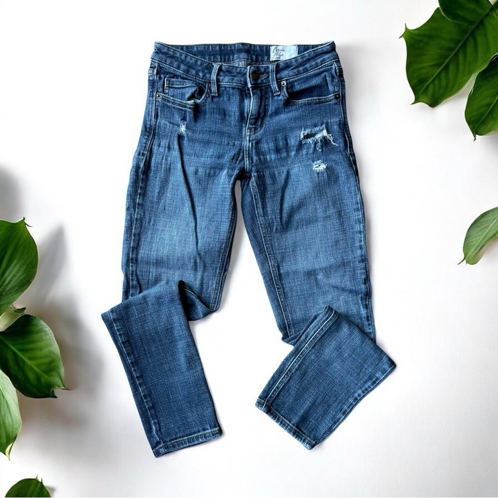 Cosmic Blue Love Skinny Jeans - Size 25